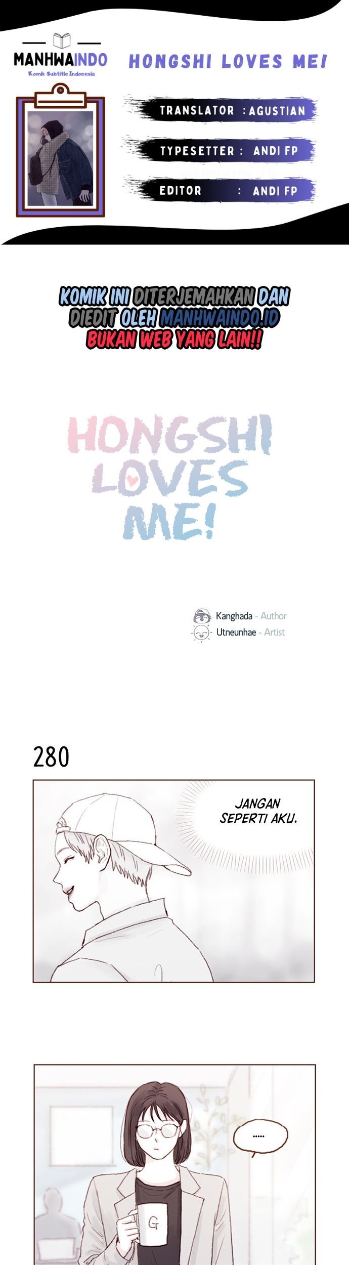 Hongshi Loves Me! Chapter 40 - halaman 1