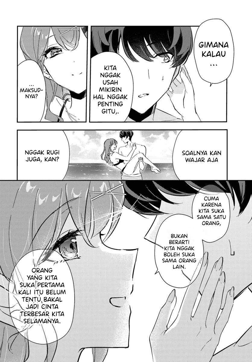 Honmono no Kanojo ni Shitakunaru made, Watashi de Tameshite Ii yo. Chapter 7 - halaman 22