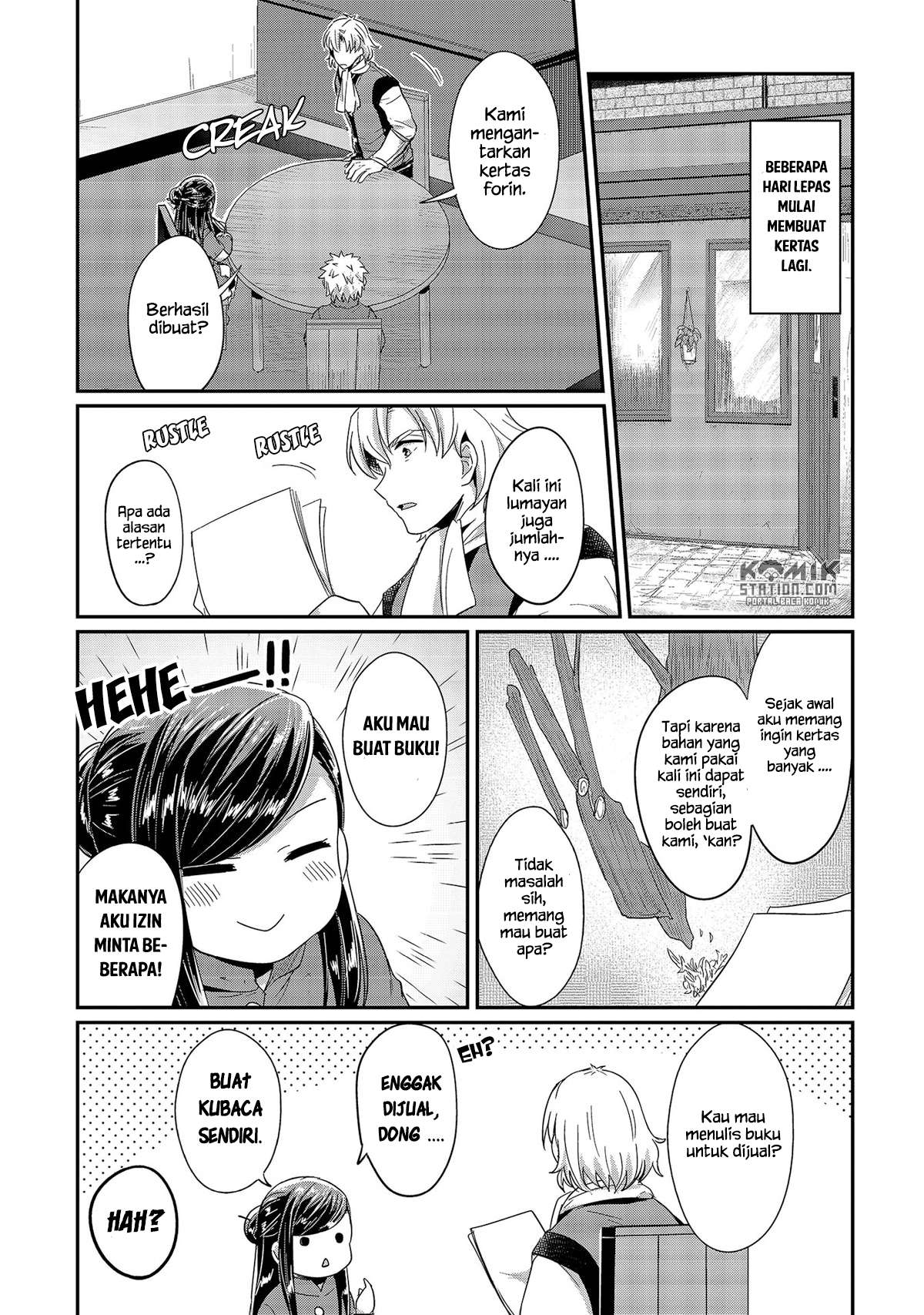 Honzuki no Gekokujou Chapter 28 - halaman 20