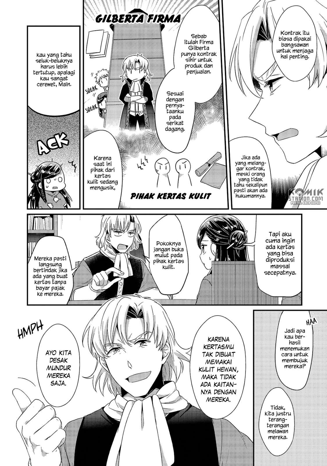 Honzuki no Gekokujou Chapter 29 - halaman 4