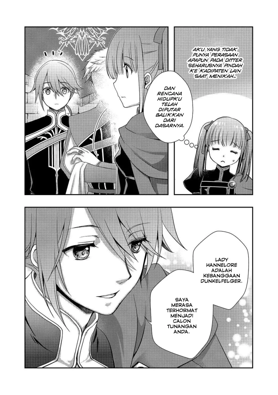 Honzuki no Gekokujou: Hannerōre no Kizoku-in Gonensei Ichi – Koishite Mitai O’hime-sama Chapter 1 - halaman 21