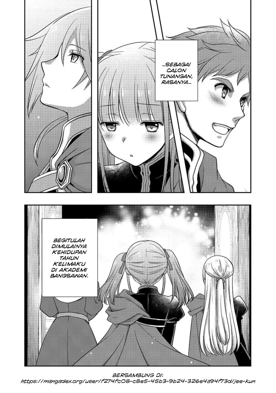 Honzuki no Gekokujou: Hannerōre no Kizoku-in Gonensei Ichi – Koishite Mitai O’hime-sama Chapter 1 - halaman 29