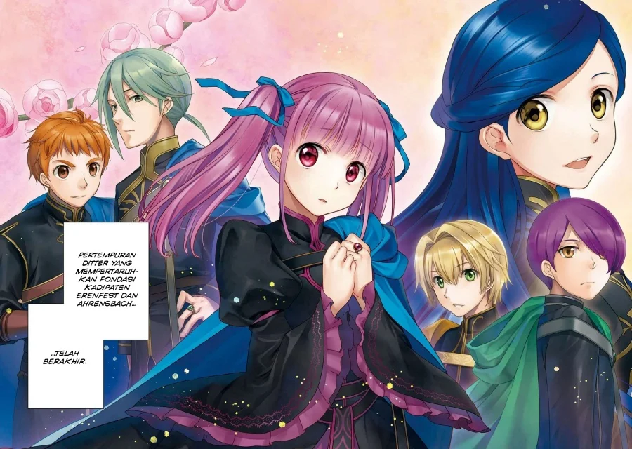 Honzuki no Gekokujou: Hannerōre no Kizoku-in Gonensei Ichi – Koishite Mitai O’hime-sama Chapter 1 - halaman 3
