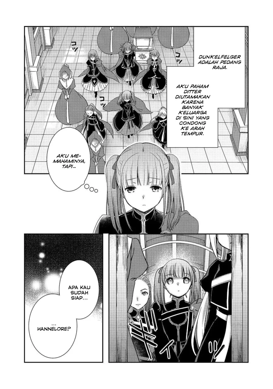Honzuki no Gekokujou: Hannerōre no Kizoku-in Gonensei Ichi – Koishite Mitai O’hime-sama Chapter 1 - halaman 9