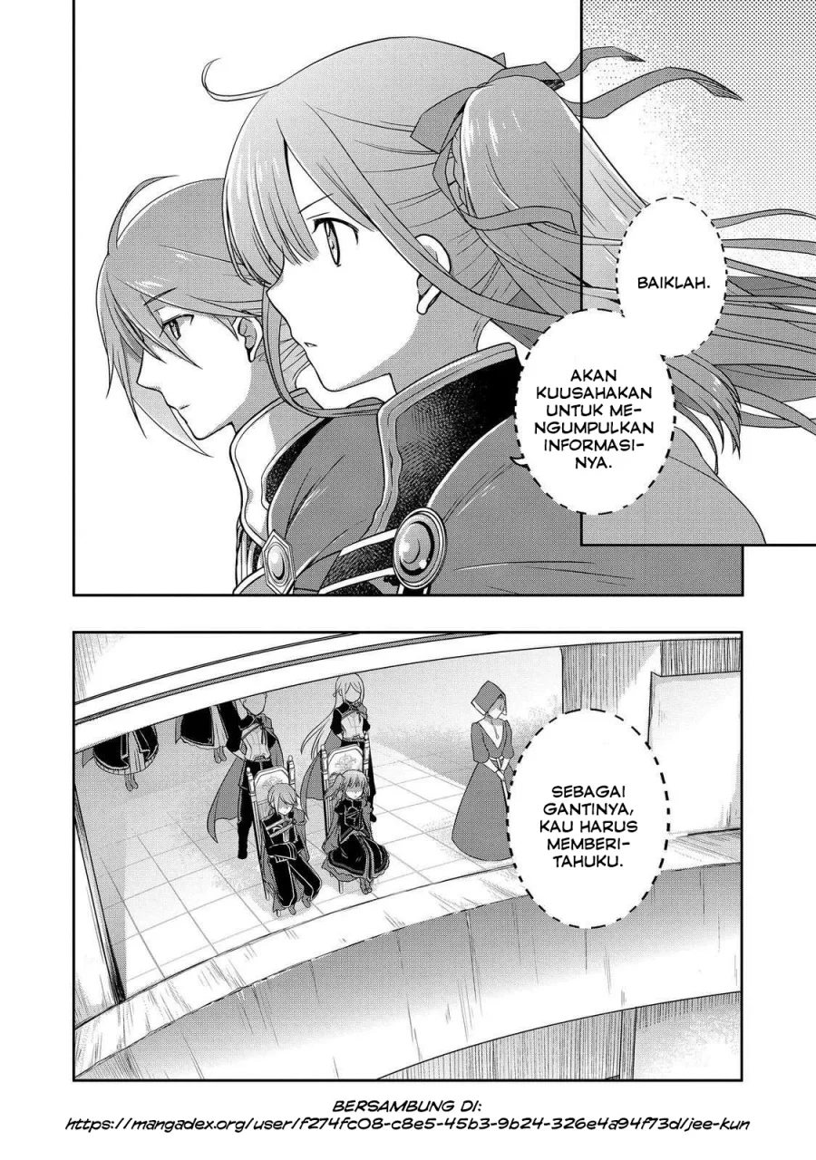 Honzuki no Gekokujou: Hannerōre no Kizoku-in Gonensei Ichi – Koishite Mitai O’hime-sama Chapter 3 - halaman 27