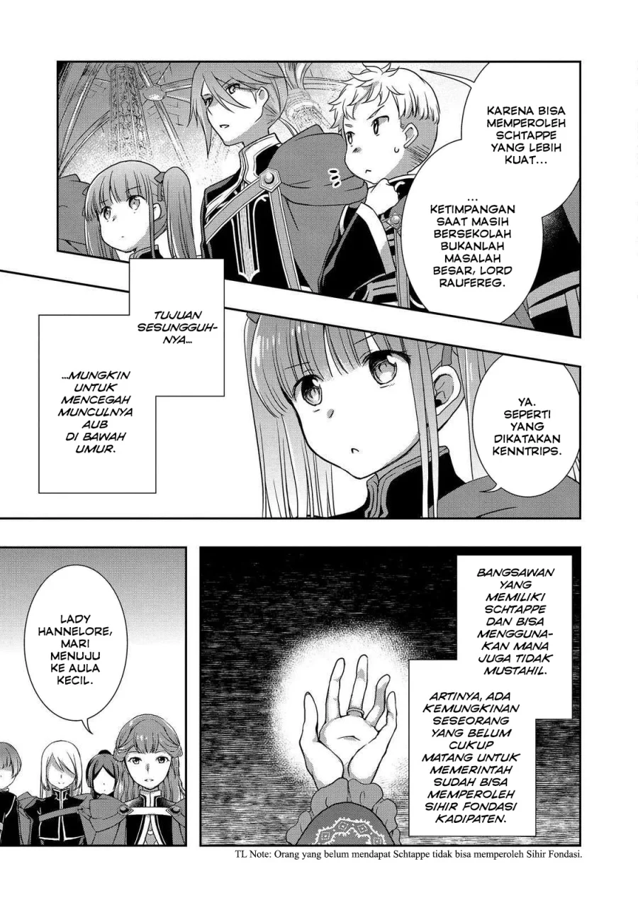Honzuki no Gekokujou: Hannerōre no Kizoku-in Gonensei Ichi – Koishite Mitai O’hime-sama Chapter 4 - halaman 31