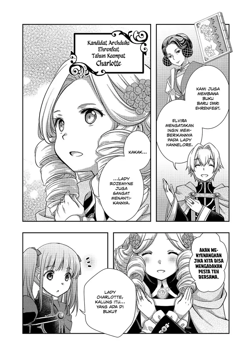 Honzuki no Gekokujou: Hannerōre no Kizoku-in Gonensei Ichi – Koishite Mitai O’hime-sama Chapter 5 - halaman 18
