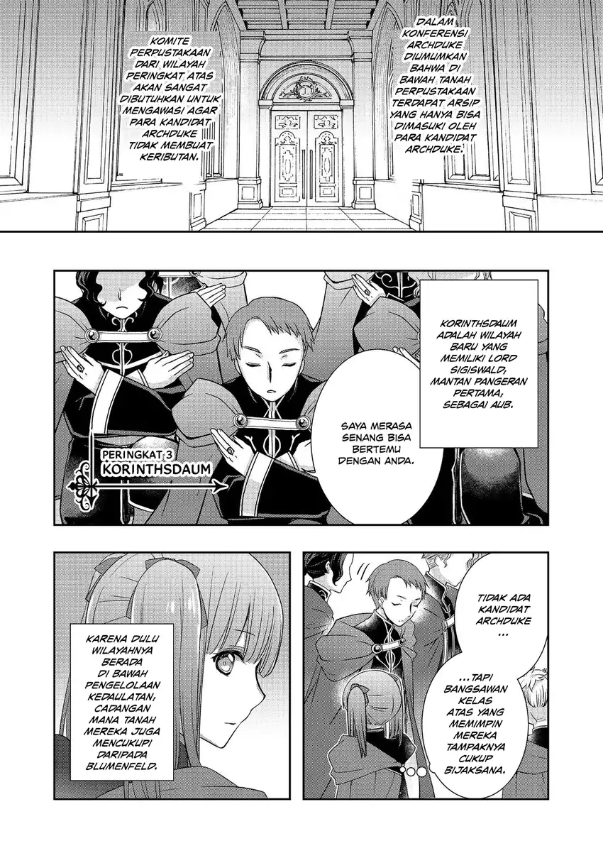 Honzuki no Gekokujou: Hannerōre no Kizoku-in Gonensei Ichi – Koishite Mitai O’hime-sama Chapter 5 - halaman 9