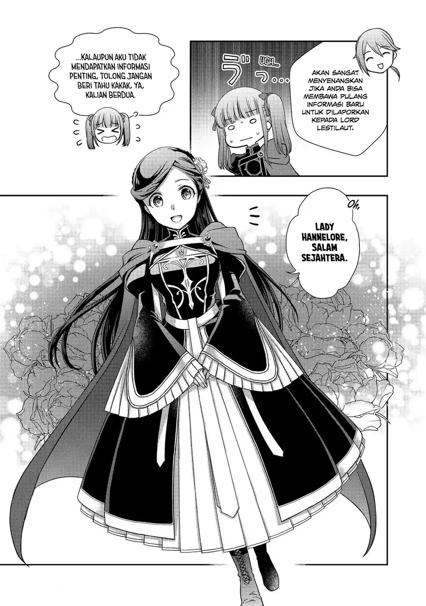 Honzuki no Gekokujou: Hannerōre no Kizoku-in Gonensei Ichi – Koishite Mitai O’hime-sama Chapter 6 - halaman 3