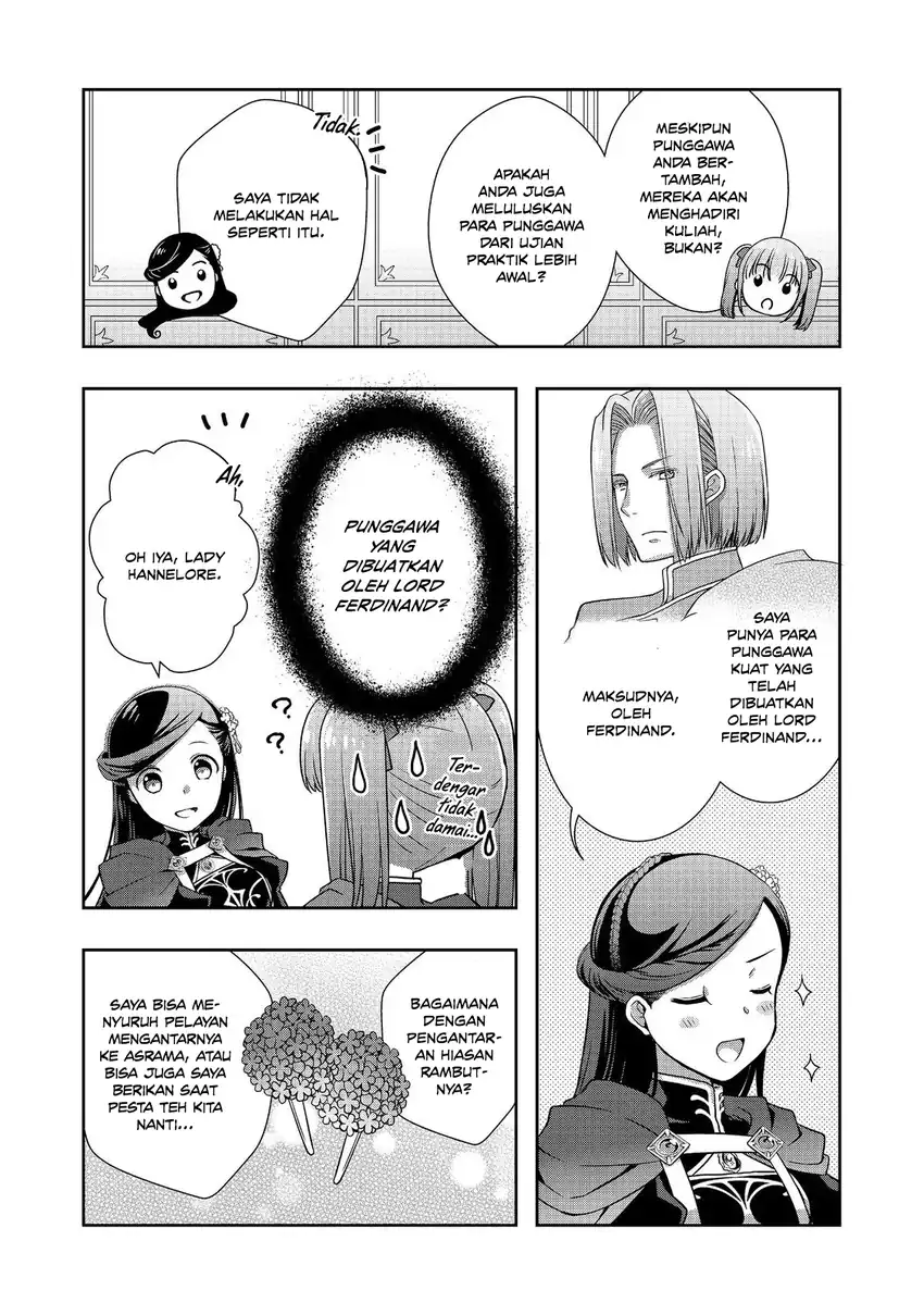 Honzuki no Gekokujou: Hannerōre no Kizoku-in Gonensei Ichi – Koishite Mitai O’hime-sama Chapter 6 - halaman 8