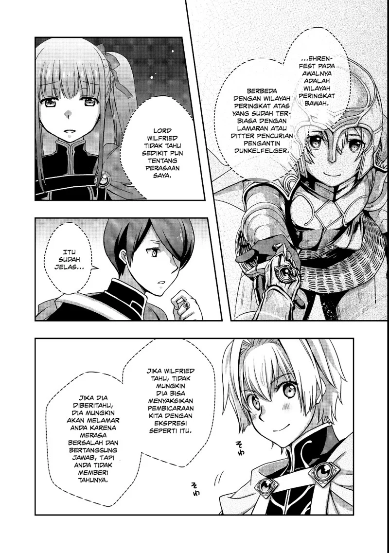 Honzuki no Gekokujou: Hannerōre no Kizoku-in Gonensei Ichi – Koishite Mitai O’hime-sama Chapter 7 - halaman 14