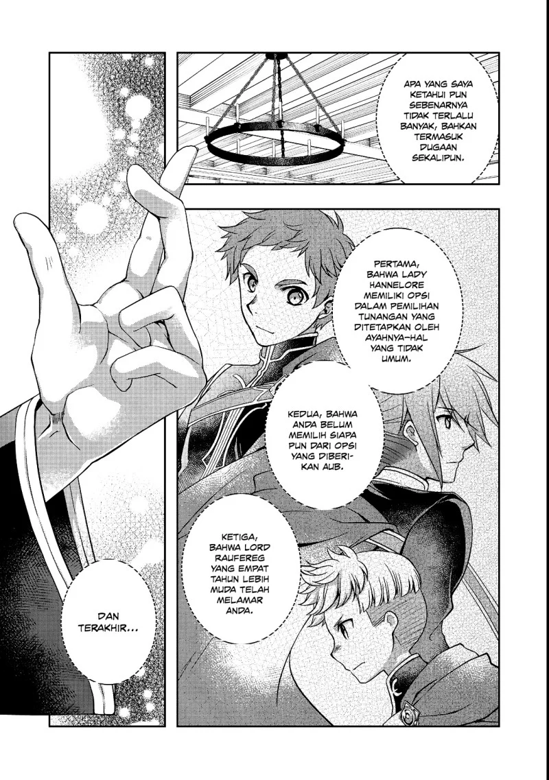 Honzuki no Gekokujou: Hannerōre no Kizoku-in Gonensei Ichi – Koishite Mitai O’hime-sama Chapter 7 - halaman 9
