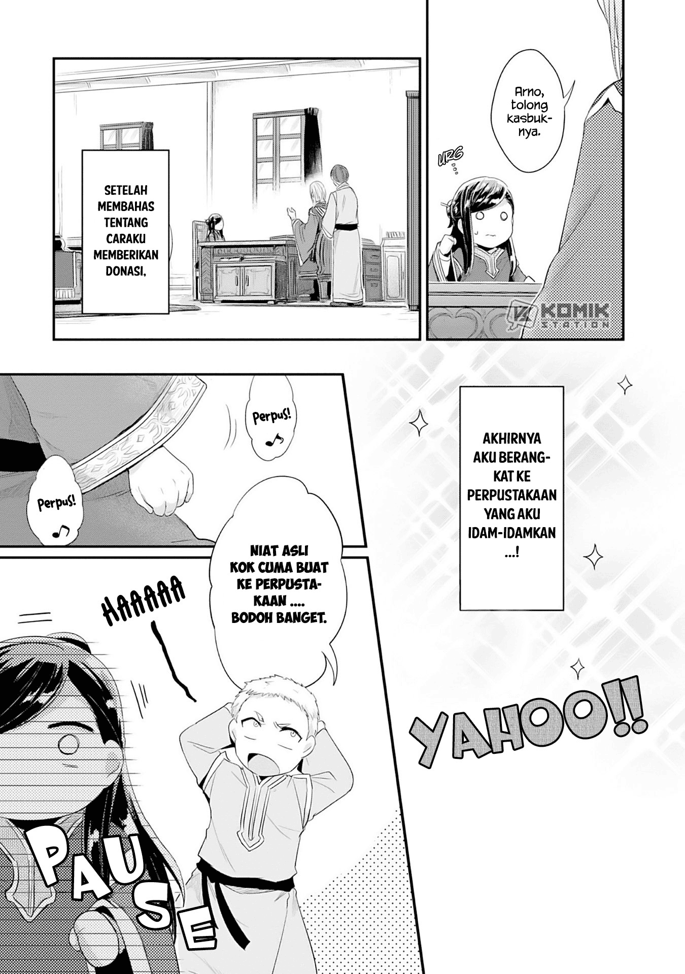 Honzuki no Gekokujou: Part 2 Chapter 1 - halaman 35
