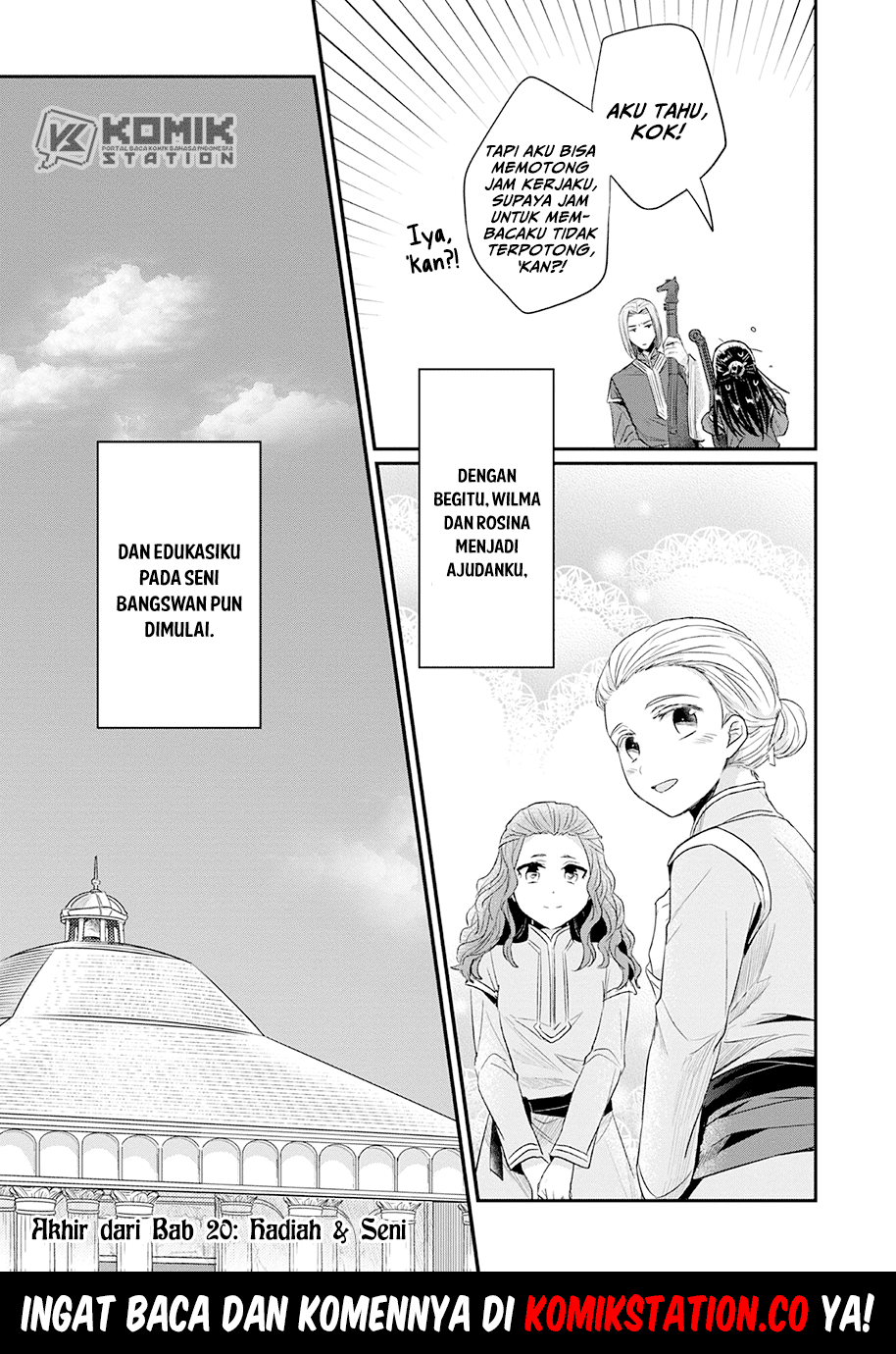 Honzuki no Gekokujou: Part 2 Chapter 20 - halaman 33