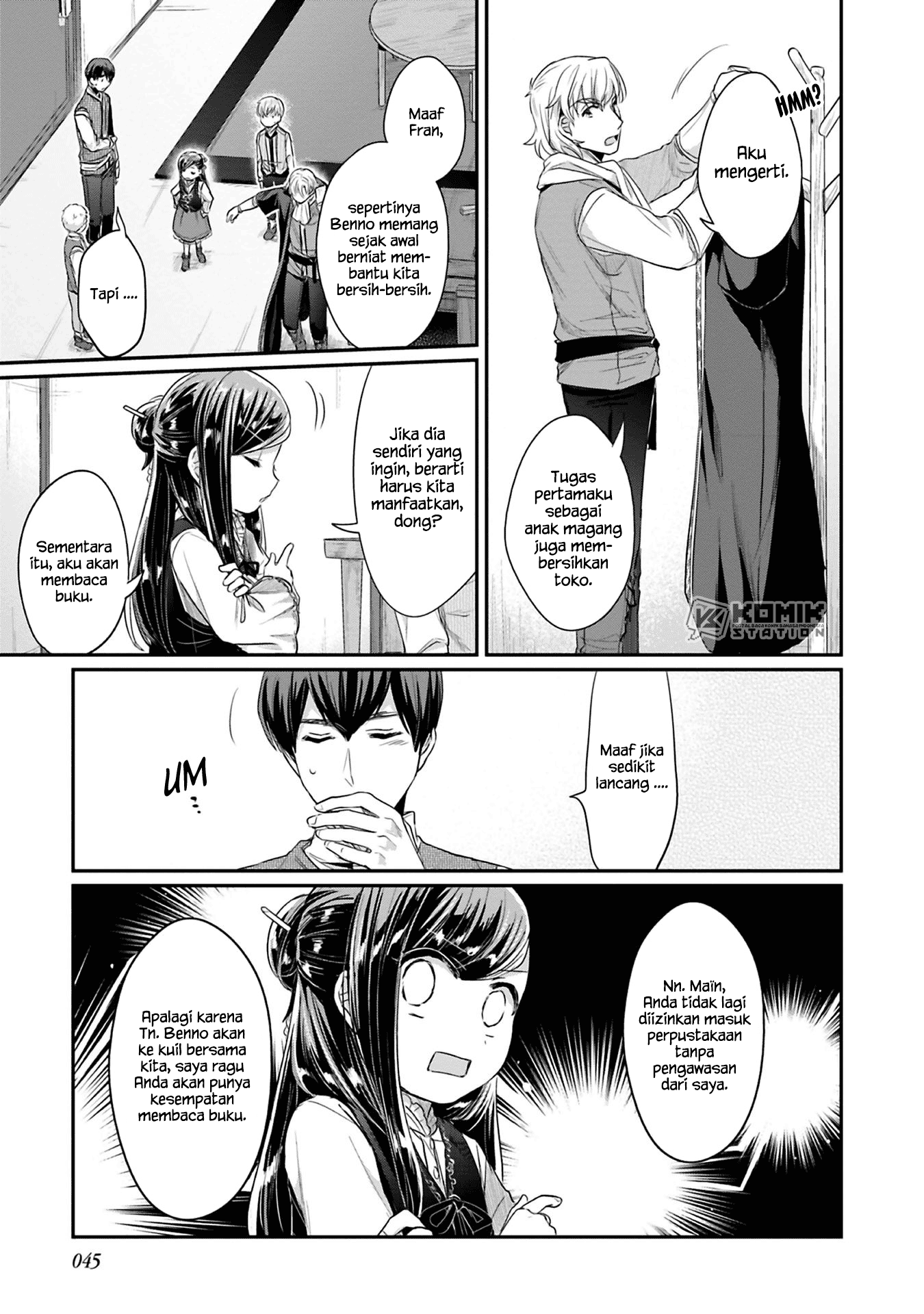 Honzuki no Gekokujou: Part 2 Chapter 6 - halaman 19
