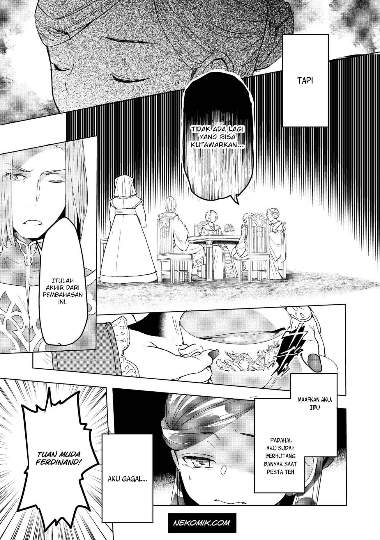 Honzuki no Gekokujou: Shisho ni Naru Tame ni wa Shudan wo Erandeiraremasen Dai 3-bu - Ryouchi ni Hon wo Hirogeyou! Chapter 11 - halaman 9
