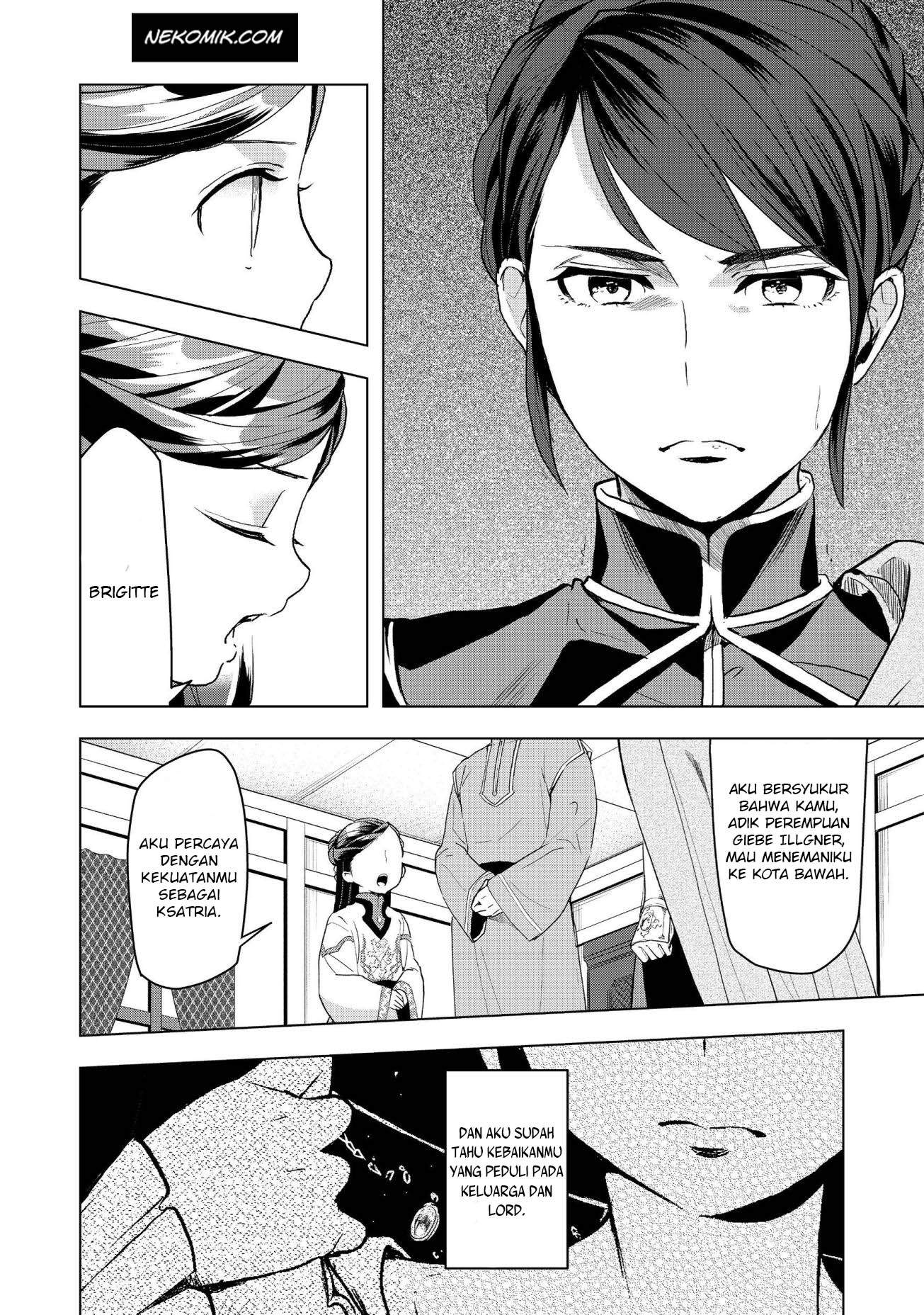 Honzuki no Gekokujou: Shisho ni Naru Tame ni wa Shudan wo Erandeiraremasen Dai 3-bu - Ryouchi ni Hon wo Hirogeyou! Chapter 13 - halaman 22