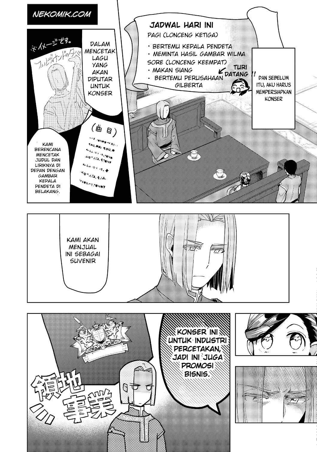 Honzuki no Gekokujou: Shisho ni Naru Tame ni wa Shudan wo Erandeiraremasen Dai 3-bu - Ryouchi ni Hon wo Hirogeyou! Chapter 16 - halaman 3