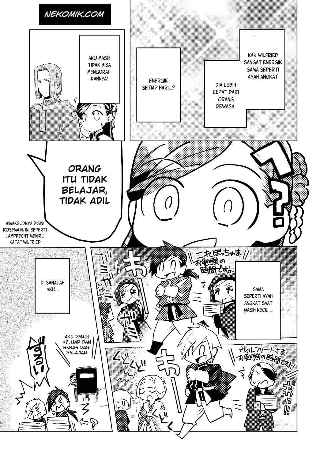 Honzuki no Gekokujou: Shisho ni Naru Tame ni wa Shudan wo Erandeiraremasen Dai 3-bu - Ryouchi ni Hon wo Hirogeyou! Chapter 17 - halaman 11