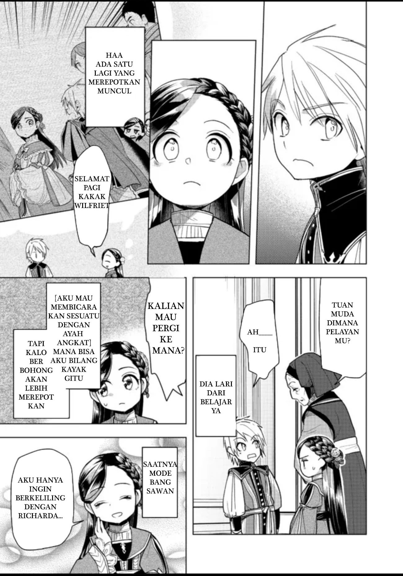 Honzuki no Gekokujou: Shisho ni Naru Tame ni wa Shudan wo Erandeiraremasen Dai 3-bu - Ryouchi ni Hon wo Hirogeyou! Chapter 27 - halaman 25