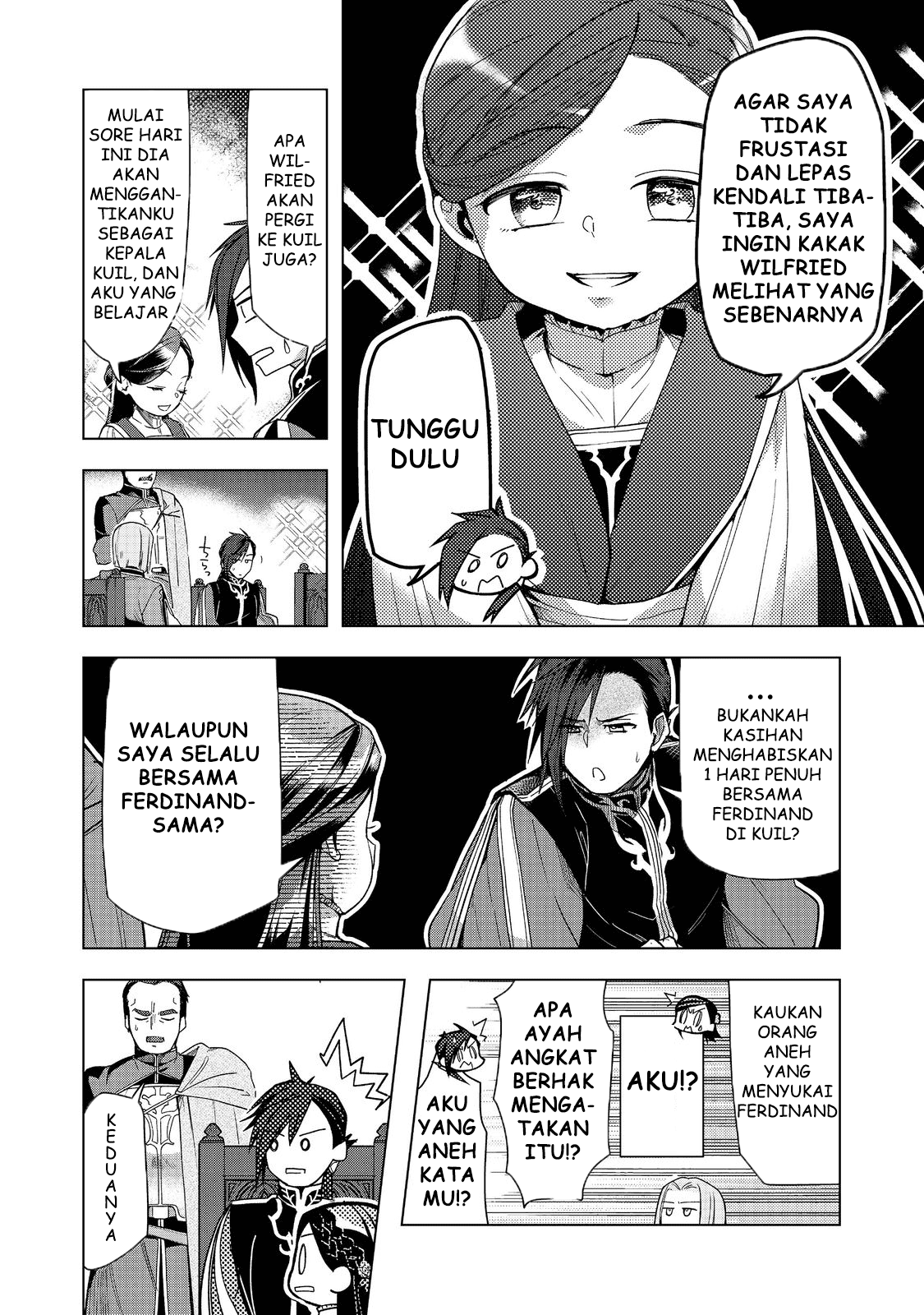 Honzuki no Gekokujou: Shisho ni Naru Tame ni wa Shudan wo Erandeiraremasen Dai 3-bu - Ryouchi ni Hon wo Hirogeyou! Chapter 30 - halaman 10