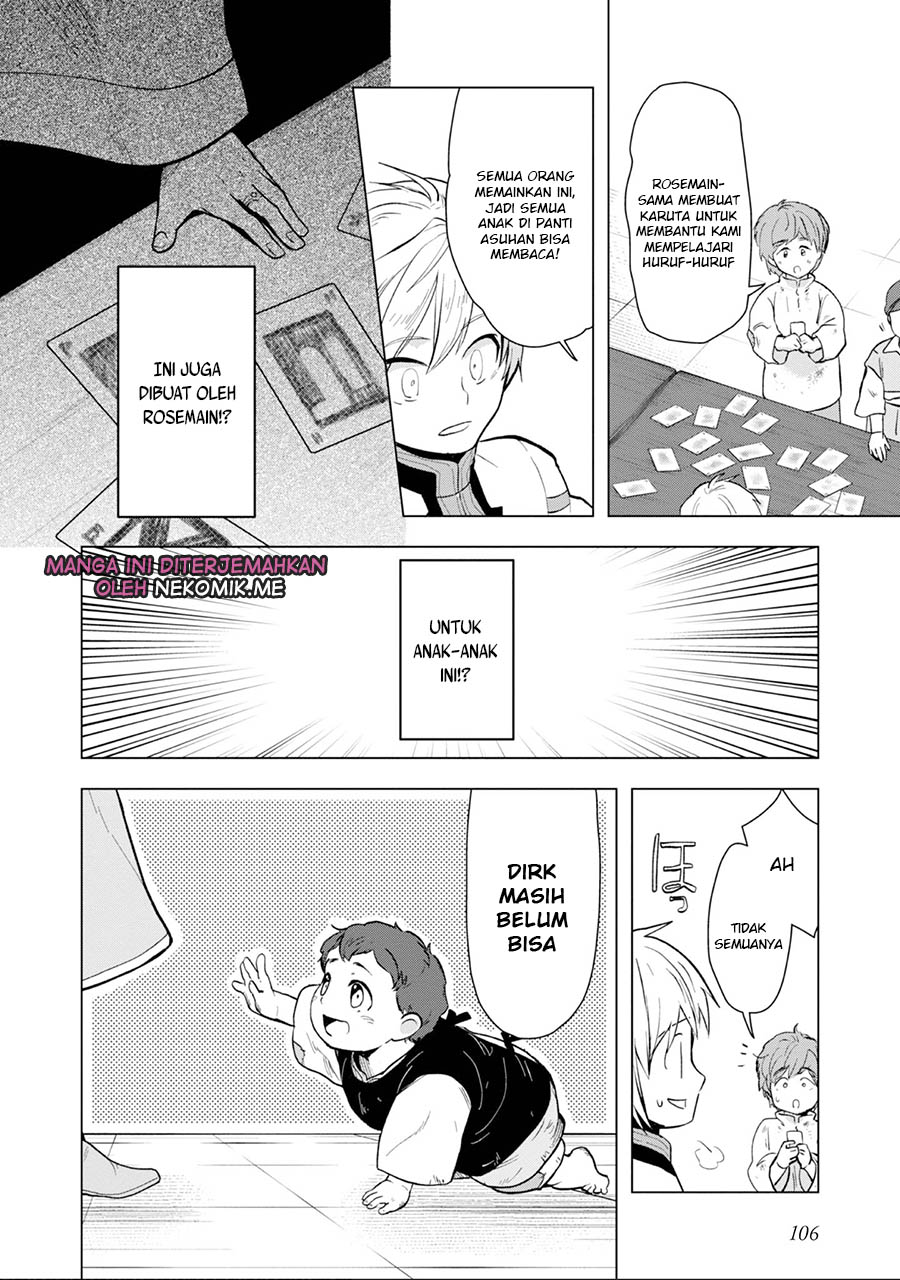 Honzuki no Gekokujou: Shisho ni Naru Tame ni wa Shudan wo Erandeiraremasen Dai 3-bu - Ryouchi ni Hon wo Hirogeyou! Chapter 33 - halaman 14