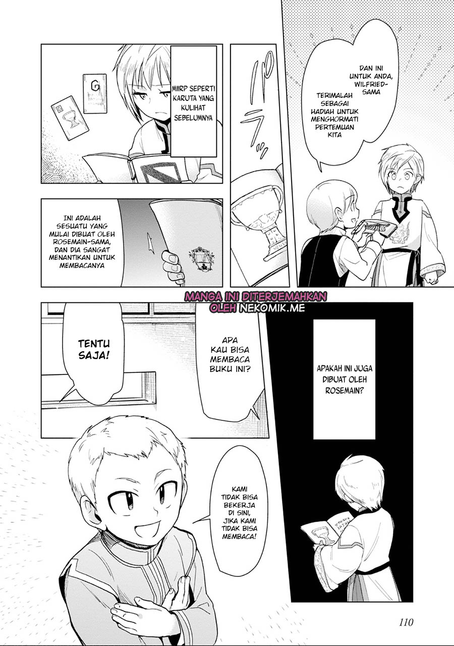 Honzuki no Gekokujou: Shisho ni Naru Tame ni wa Shudan wo Erandeiraremasen Dai 3-bu - Ryouchi ni Hon wo Hirogeyou! Chapter 33 - halaman 18