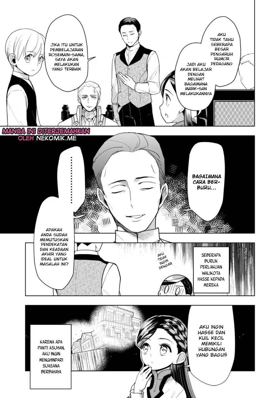 Honzuki no Gekokujou: Shisho ni Naru Tame ni wa Shudan wo Erandeiraremasen Dai 3-bu - Ryouchi ni Hon wo Hirogeyou! Chapter 37 - halaman 7