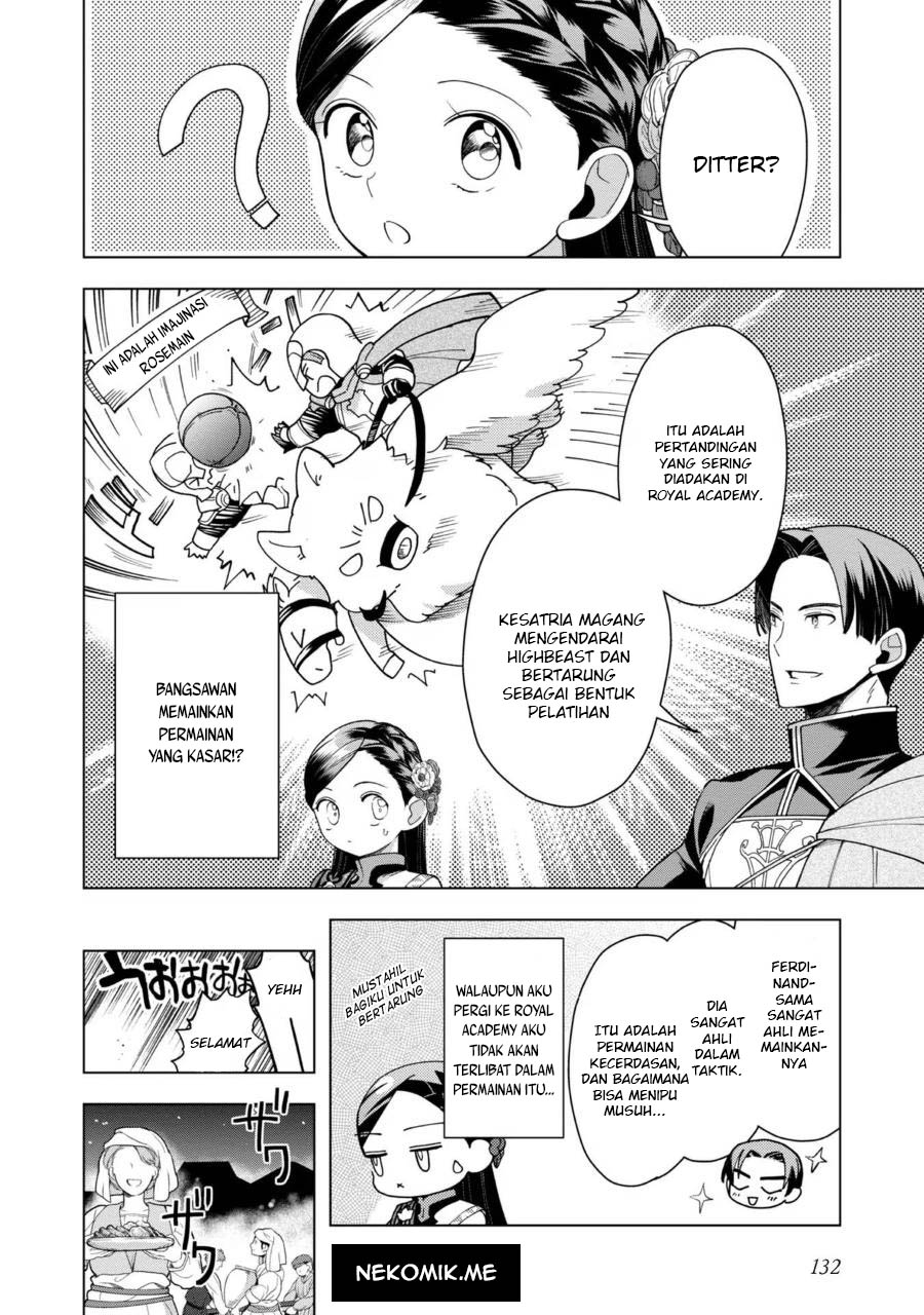 Honzuki no Gekokujou: Shisho ni Naru Tame ni wa Shudan wo Erandeiraremasen Dai 3-bu - Ryouchi ni Hon wo Hirogeyou! Chapter 39 - halaman 21