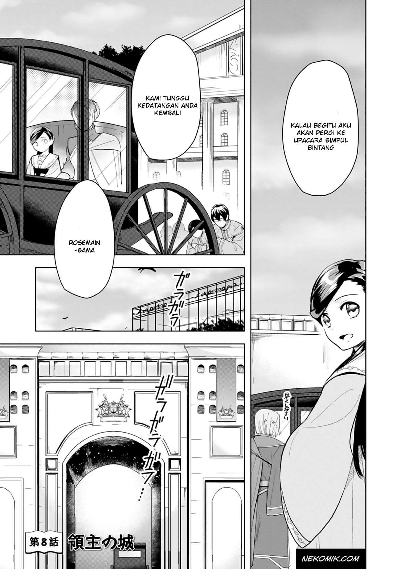 Honzuki no Gekokujou: Shisho ni Naru Tame ni wa Shudan wo Erandeiraremasen Dai 3-bu - Ryouchi ni Hon wo Hirogeyou! Chapter 8 - halaman 4