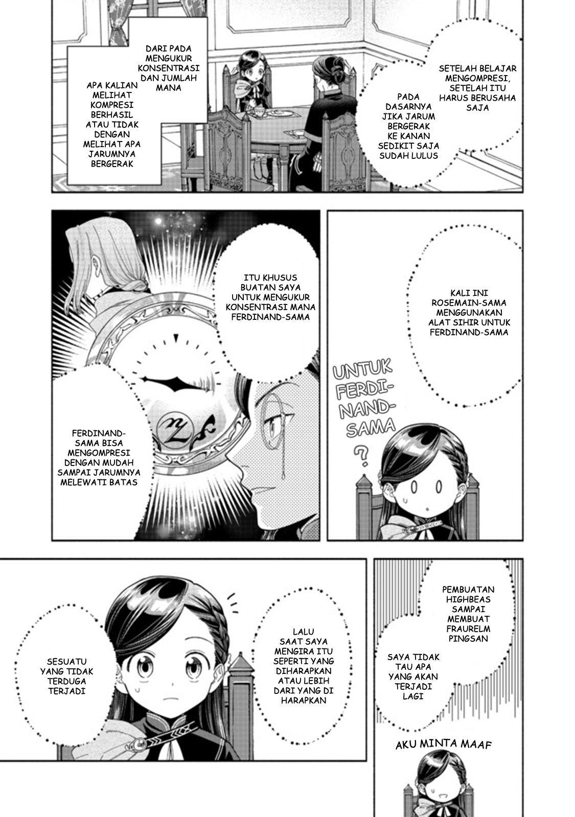 Honzuki no Gekokujou: Shisho ni Naru Tame ni wa Shudan wo Erandeiraremasen Dai 4-bu - Kizokuin no Toshokan wo Sukuitai! Chapter 10 - halaman 26