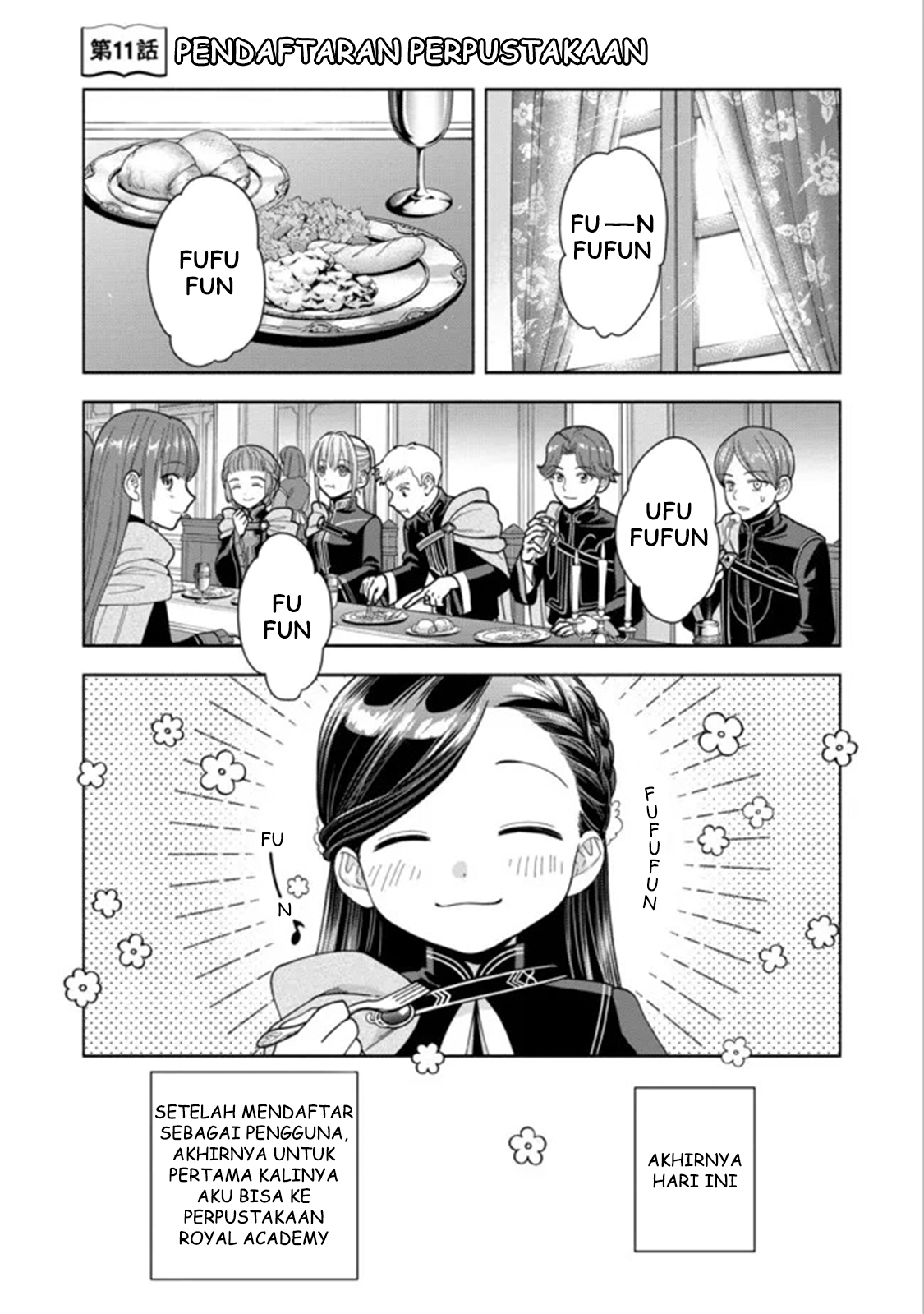 Honzuki no Gekokujou: Shisho ni Naru Tame ni wa Shudan wo Erandeiraremasen Dai 4-bu - Kizokuin no Toshokan wo Sukuitai! Chapter 11 - halaman 2