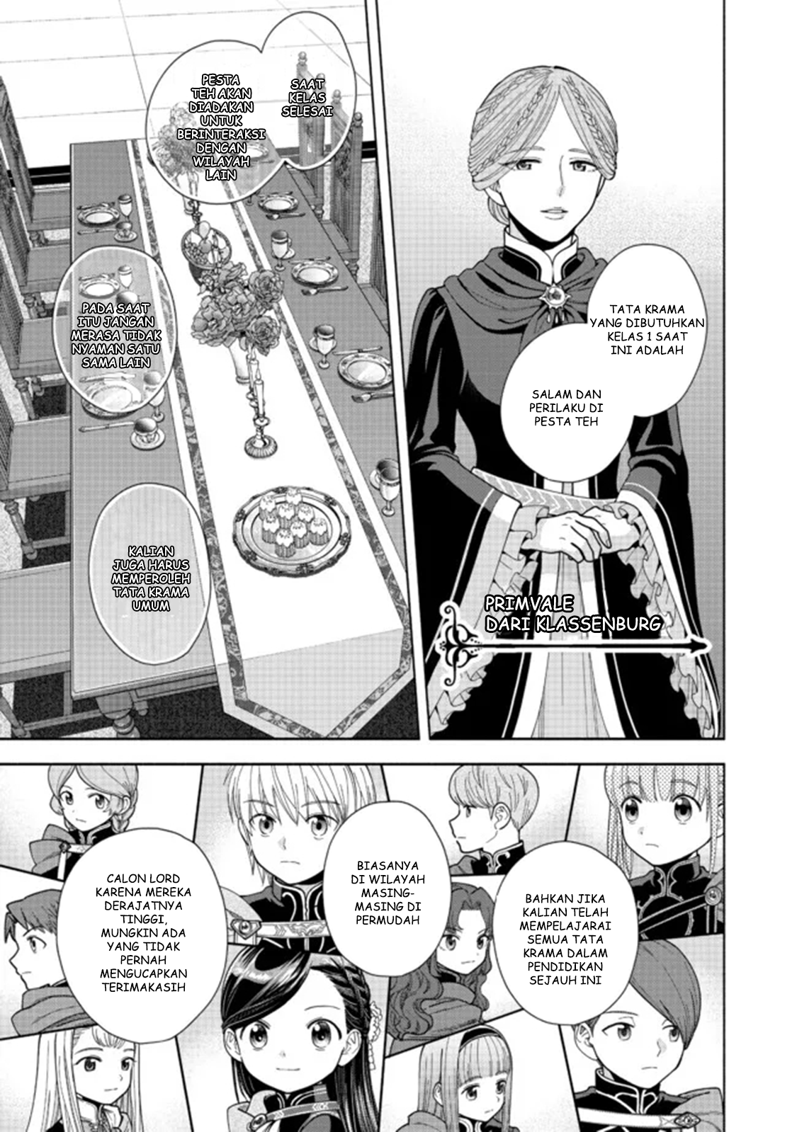 Honzuki no Gekokujou: Shisho ni Naru Tame ni wa Shudan wo Erandeiraremasen Dai 4-bu - Kizokuin no Toshokan wo Sukuitai! Chapter 12 - halaman 28