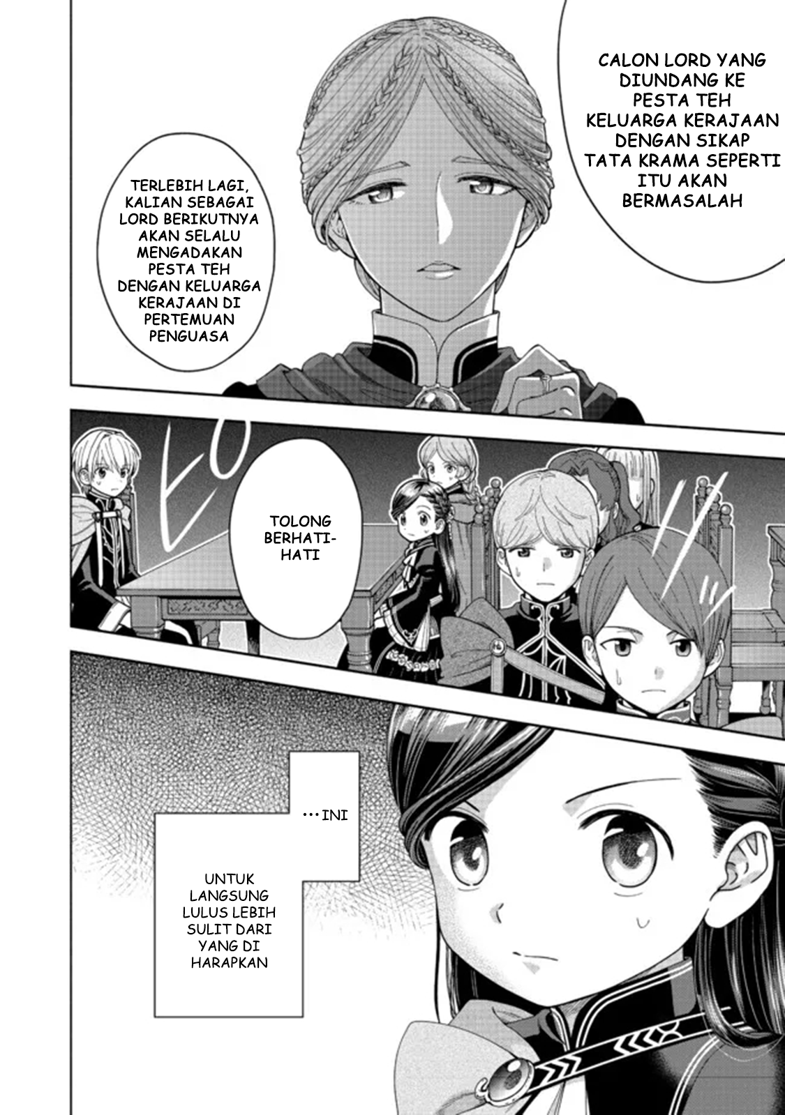 Honzuki no Gekokujou: Shisho ni Naru Tame ni wa Shudan wo Erandeiraremasen Dai 4-bu - Kizokuin no Toshokan wo Sukuitai! Chapter 12 - halaman 31