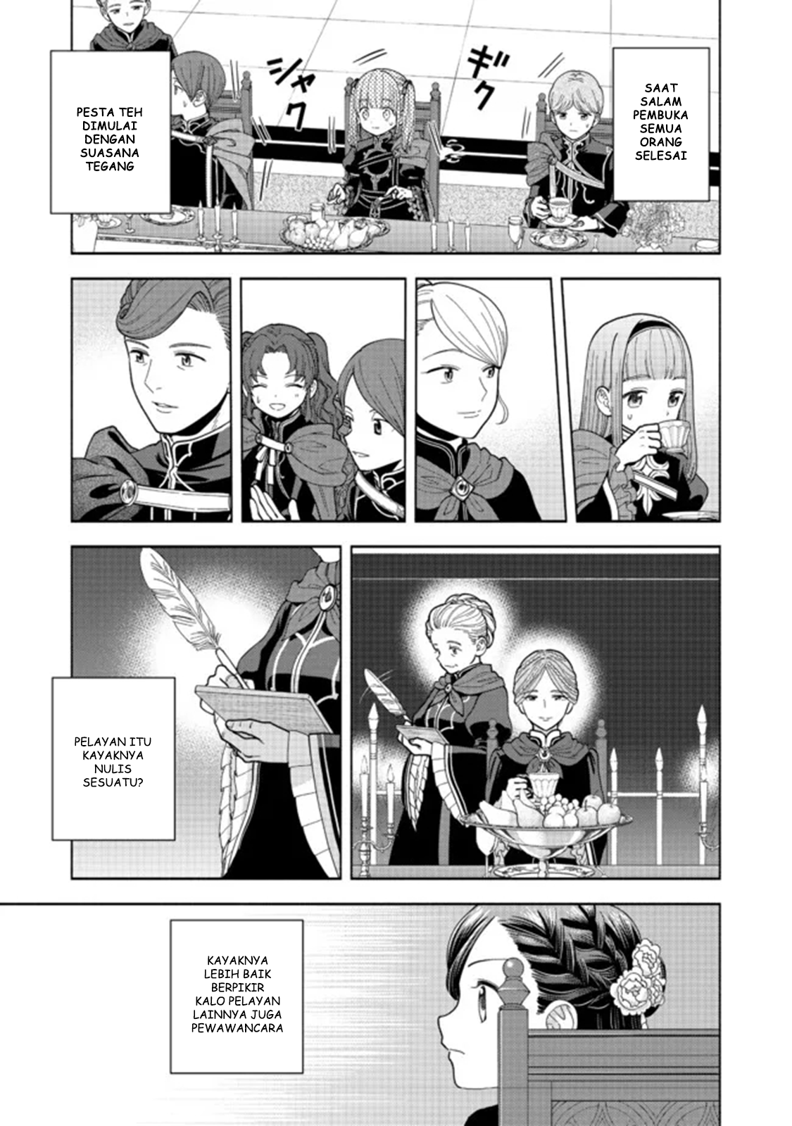 Honzuki no Gekokujou: Shisho ni Naru Tame ni wa Shudan wo Erandeiraremasen Dai 4-bu - Kizokuin no Toshokan wo Sukuitai! Chapter 13 - halaman 4
