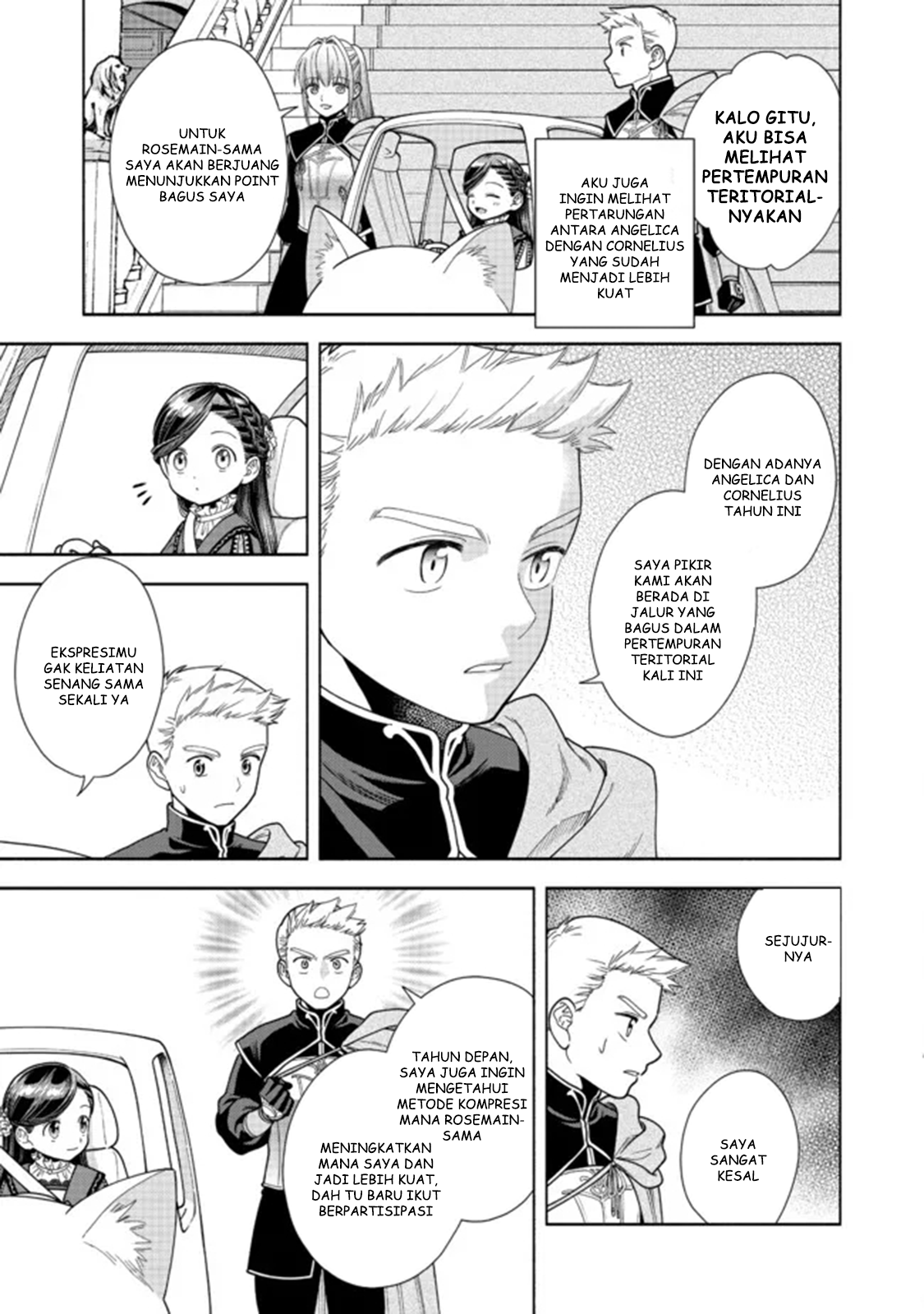 Honzuki no Gekokujou: Shisho ni Naru Tame ni wa Shudan wo Erandeiraremasen Dai 4-bu - Kizokuin no Toshokan wo Sukuitai! Chapter 15 - halaman 16