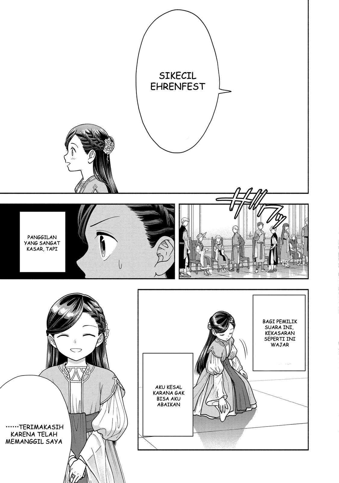 Honzuki no Gekokujou: Shisho ni Naru Tame ni wa Shudan wo Erandeiraremasen Dai 4-bu - Kizokuin no Toshokan wo Sukuitai! Chapter 16 - halaman 20