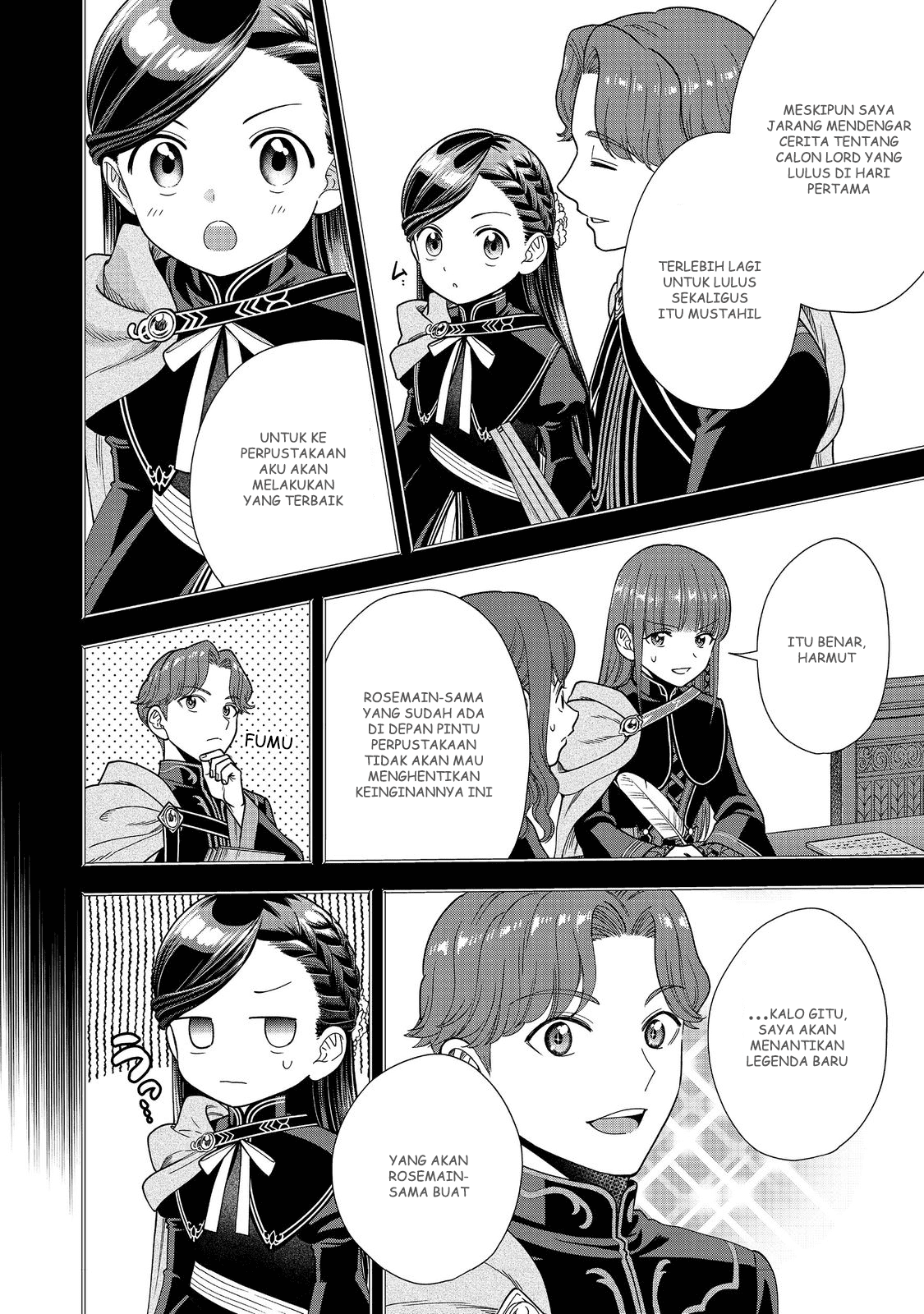 Honzuki no Gekokujou: Shisho ni Naru Tame ni wa Shudan wo Erandeiraremasen Dai 4-bu - Kizokuin no Toshokan wo Sukuitai! Chapter 18 - halaman 31