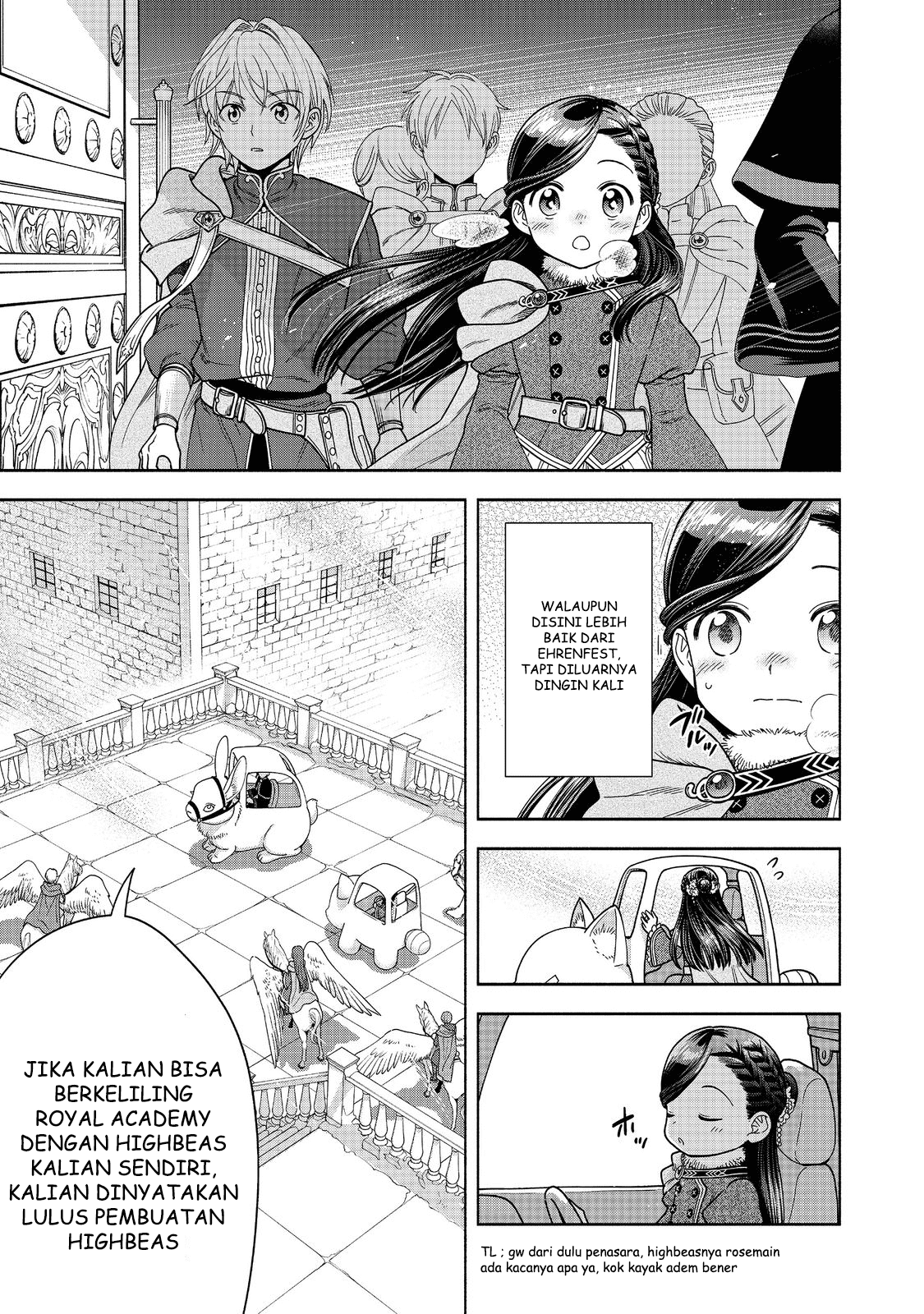 Honzuki no Gekokujou: Shisho ni Naru Tame ni wa Shudan wo Erandeiraremasen Dai 4-bu - Kizokuin no Toshokan wo Sukuitai! Chapter 18 - halaman 8