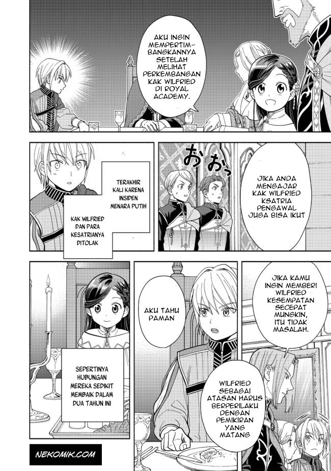 Honzuki no Gekokujou: Shisho ni Naru Tame ni wa Shudan wo Erandeiraremasen Dai 4-bu - Kizokuin no Toshokan wo Sukuitai! Chapter 2 - halaman 23