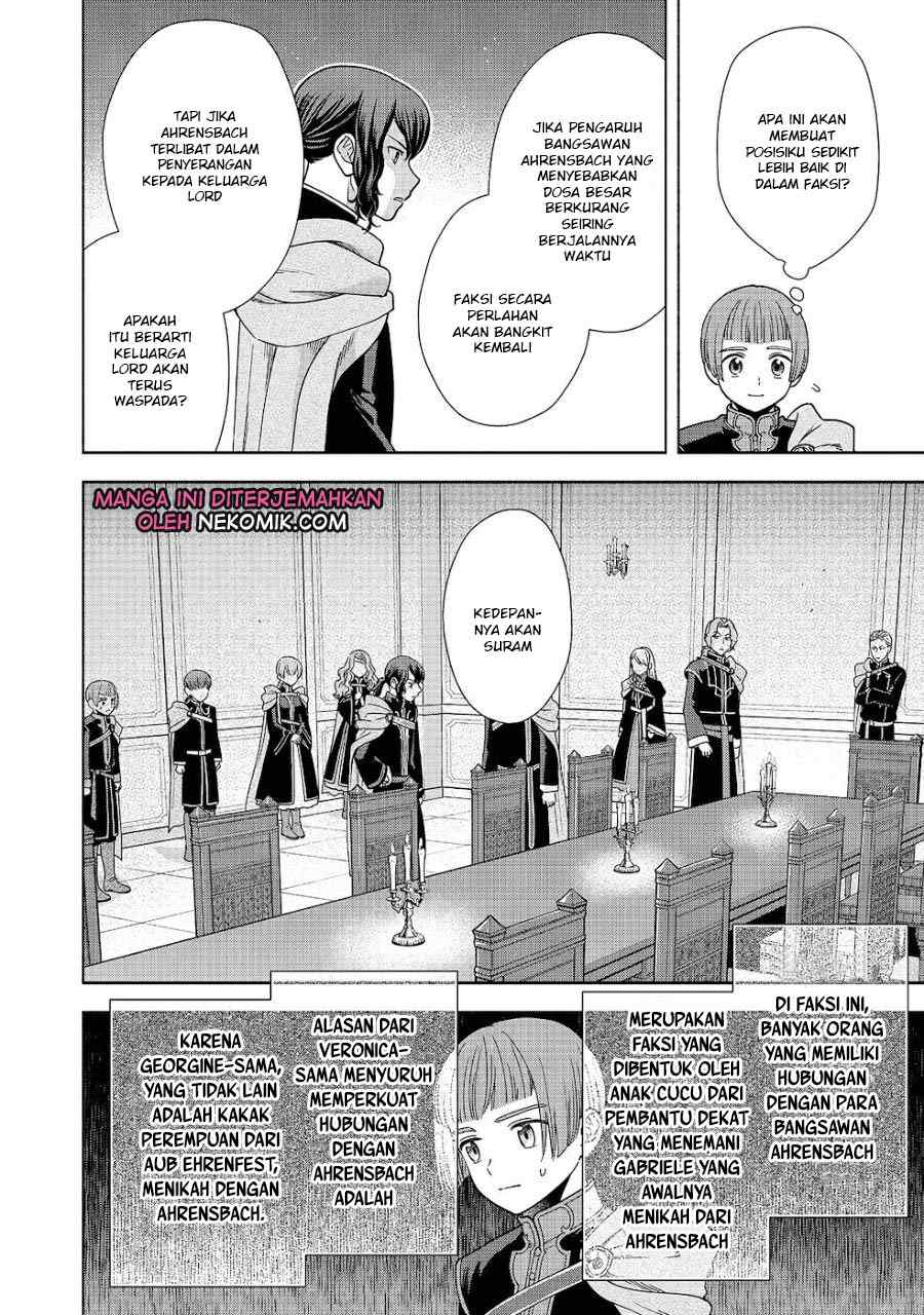 Honzuki no Gekokujou: Shisho ni Naru Tame ni wa Shudan wo Erandeiraremasen Dai 4-bu - Kizokuin no Toshokan wo Sukuitai! Chapter 20 - halaman 15