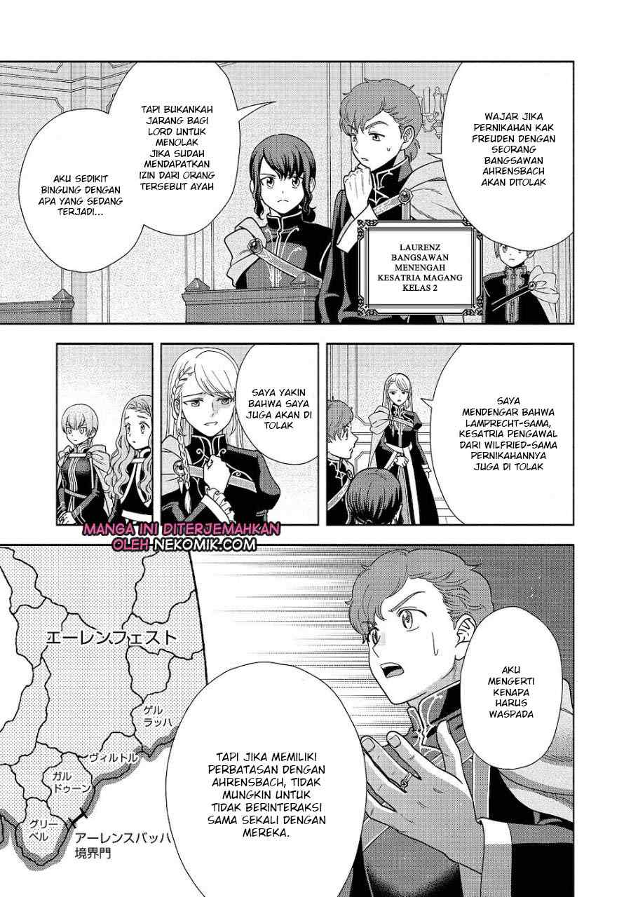 Honzuki no Gekokujou: Shisho ni Naru Tame ni wa Shudan wo Erandeiraremasen Dai 4-bu - Kizokuin no Toshokan wo Sukuitai! Chapter 20 - halaman 16