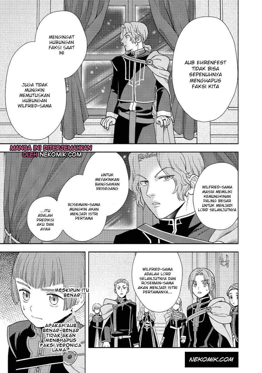 Honzuki no Gekokujou: Shisho ni Naru Tame ni wa Shudan wo Erandeiraremasen Dai 4-bu - Kizokuin no Toshokan wo Sukuitai! Chapter 20 - halaman 28