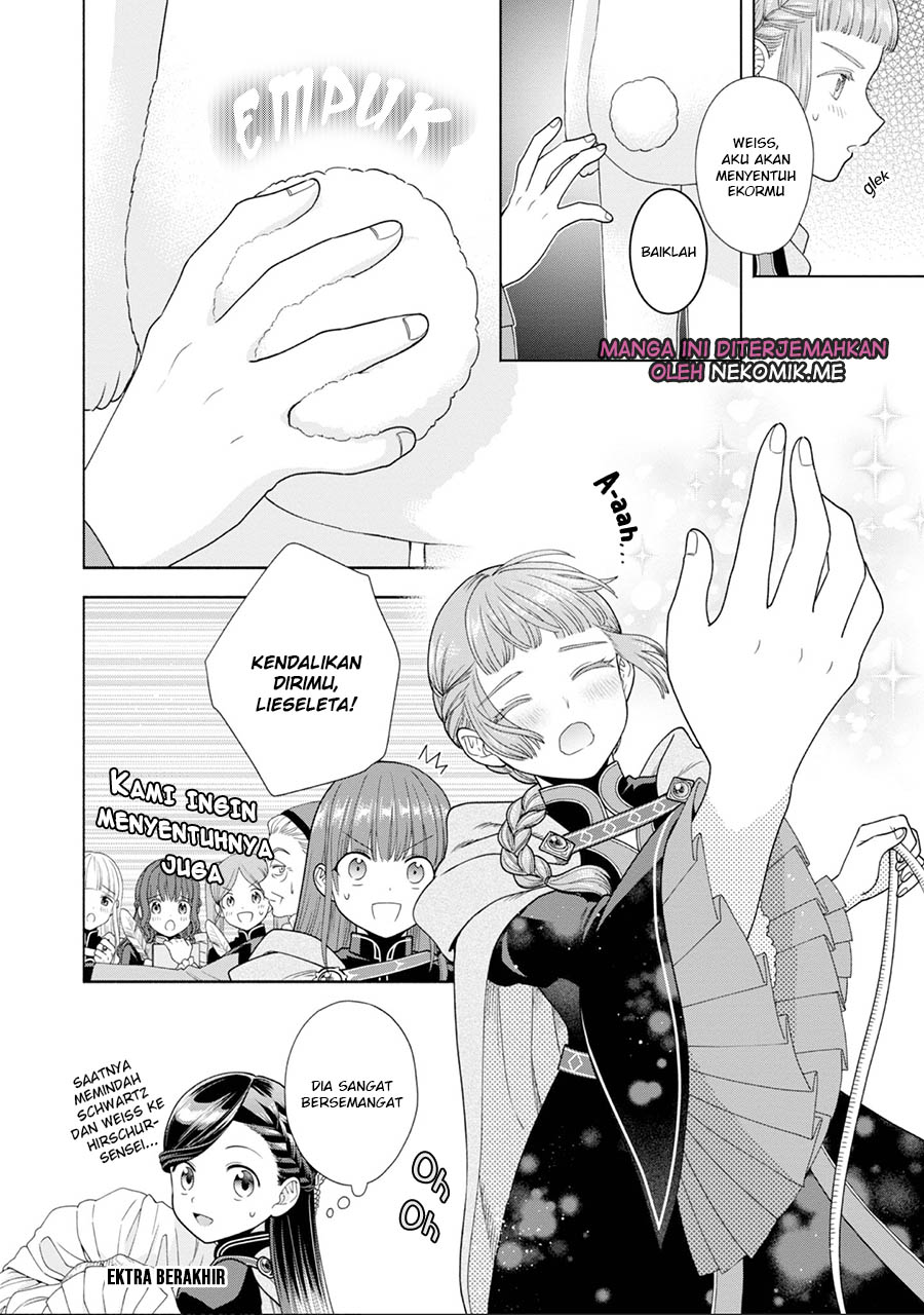 Honzuki no Gekokujou: Shisho ni Naru Tame ni wa Shudan wo Erandeiraremasen Dai 4-bu - Kizokuin no Toshokan wo Sukuitai! Chapter 26.5 - halaman 8