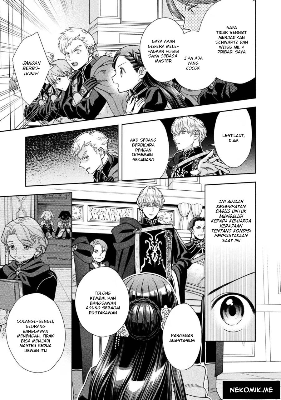 Honzuki no Gekokujou: Shisho ni Naru Tame ni wa Shudan wo Erandeiraremasen Dai 4-bu - Kizokuin no Toshokan wo Sukuitai! Chapter 27 - halaman 18