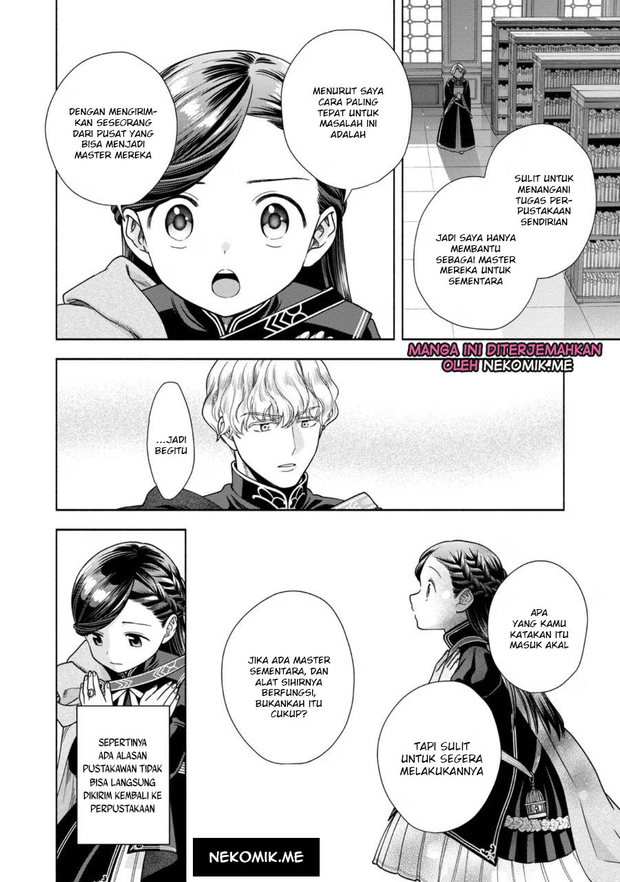Honzuki no Gekokujou: Shisho ni Naru Tame ni wa Shudan wo Erandeiraremasen Dai 4-bu - Kizokuin no Toshokan wo Sukuitai! Chapter 27 - halaman 19