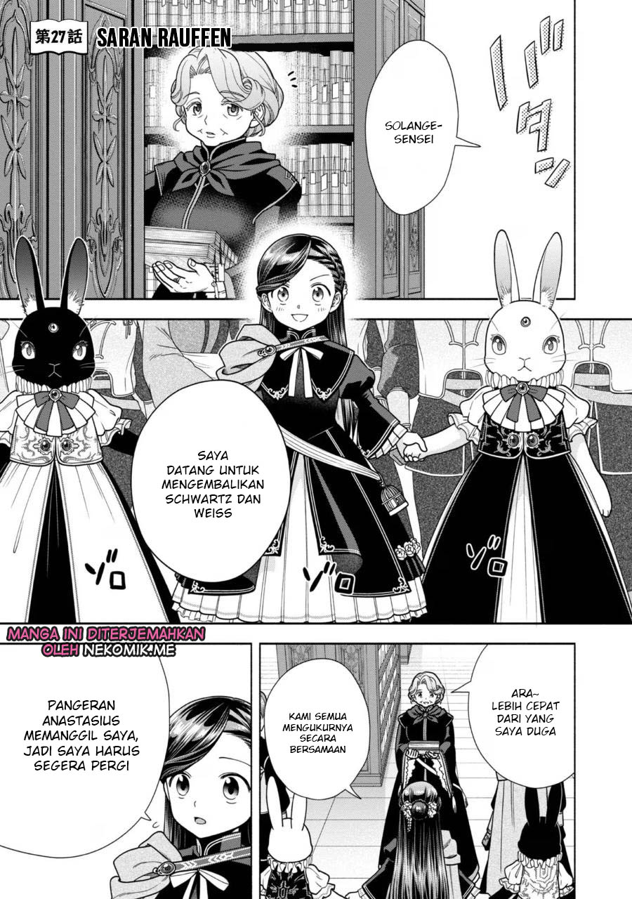 Honzuki no Gekokujou: Shisho ni Naru Tame ni wa Shudan wo Erandeiraremasen Dai 4-bu - Kizokuin no Toshokan wo Sukuitai! Chapter 27 - halaman 8