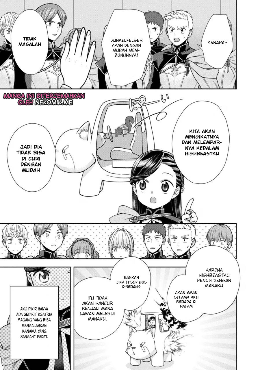 Honzuki no Gekokujou: Shisho ni Naru Tame ni wa Shudan wo Erandeiraremasen Dai 4-bu - Kizokuin no Toshokan wo Sukuitai! Chapter 28 - halaman 13