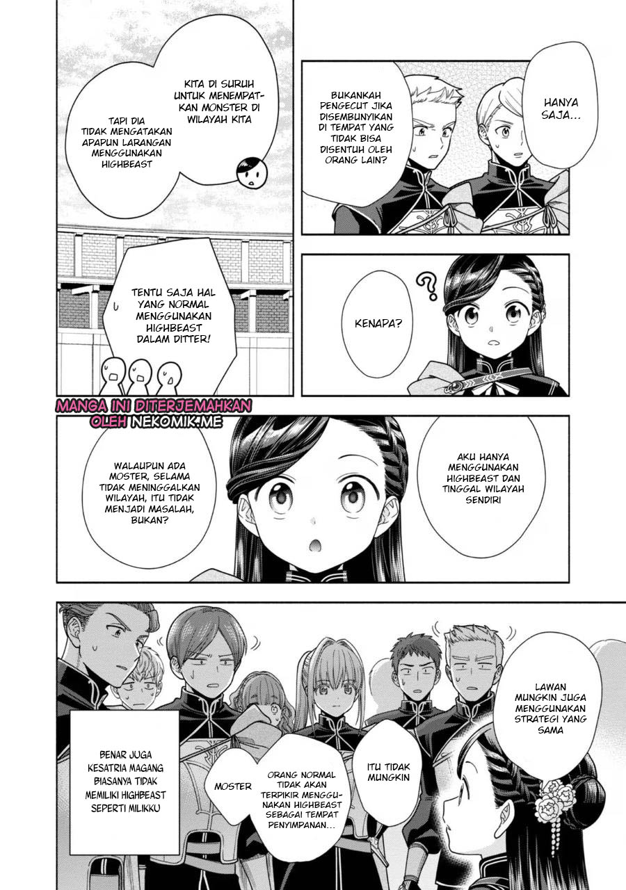 Honzuki no Gekokujou: Shisho ni Naru Tame ni wa Shudan wo Erandeiraremasen Dai 4-bu - Kizokuin no Toshokan wo Sukuitai! Chapter 28 - halaman 14