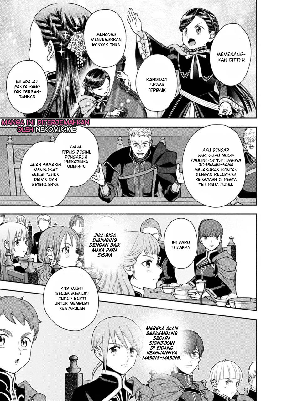 Honzuki no Gekokujou: Shisho ni Naru Tame ni wa Shudan wo Erandeiraremasen Dai 4-bu - Kizokuin no Toshokan wo Sukuitai! Chapter 31 - halaman 20